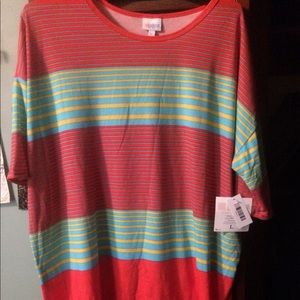 Large stripe irma nwt